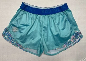 Pantalones Cortos Deportivos para Correr Simply Southern Niñas Azul Talla Pequeña Cheer Pom - Imagen 1 de 5