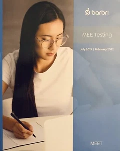 📚🆕❤ **BRAND NEW** 2021~2022 RECENT Barbri MEE Testing For ALL UBE ADOPTED ✅😎 - Bild 1 von 2