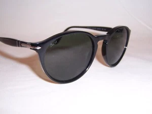 NUEVAS Gafas de sol Persol PO 3092SM 901431 NEGRO/VERDE 52 MM AUTÉNTICAS 3092 - Imagen 1 de 7