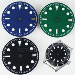 Esferas de alta calidad de 28,5 mm para movimiento Seiko nh35 nh36 nh38 esferas luminosas 3C - Imagen 1 de 9