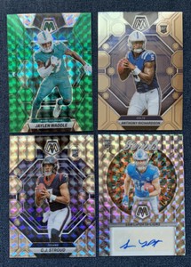 BUY 4, GET 3!🔥🏈2023 Panini MOSAIC Football (+New 11/06) 🌸 🟢Mosaics You Pick!