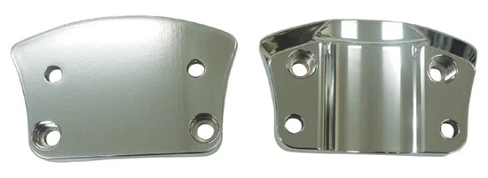 Chrome Fatboy Front Fender Adaptor Mount Kit For 00-13 Touring 59013-02A 22981 - Image 1 of 1
