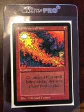 Red Elemental Blast X (1) Beta Excellent/Near Mint (RG) 4RCards
