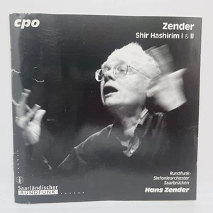 Zender Shir Hashirim I & II HANS ZENDER EDITION Vol.14 CPO CD New Sealed - Picture 1 of 3