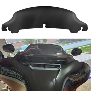 4.5" Wave Windshield Windscreen For Harley Davidson Ultra Limited Electra Glide - Picture 1 of 12