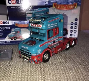 CORGI SCANIA T JH YATES CC12836 1:50 MODEL MODERN TRUCK CAB HAULIERS RENOWN NEW - Picture 1 of 9