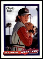 1994 COORS BREWING JC1 JULIE CROTEAU COLORADO SILVER BULLETS