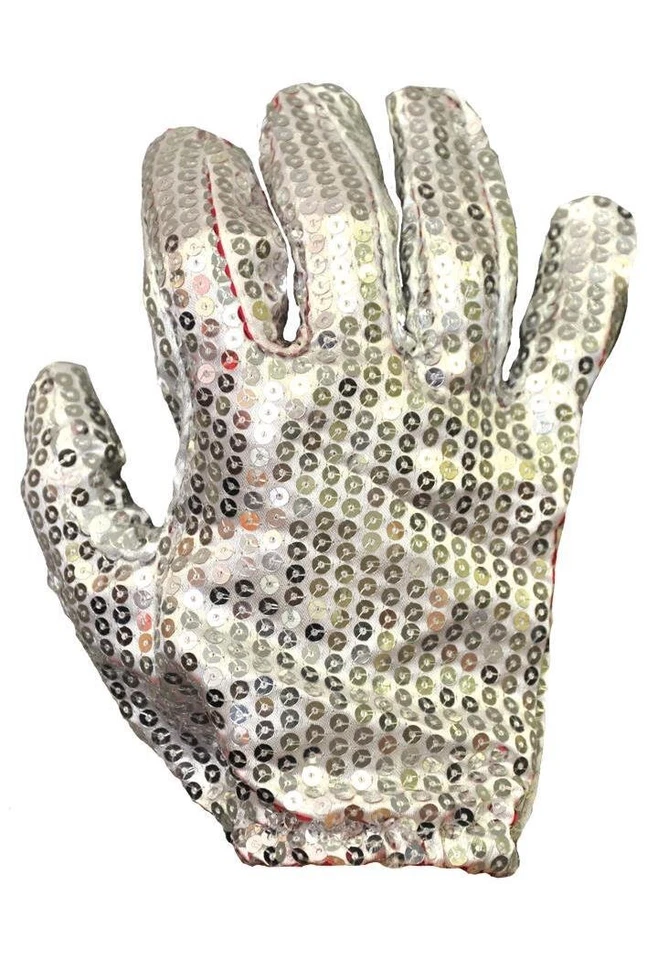 Disfraces Underwraps Adulto Blanco Lentejuelas Guante Izquierdo Talla Única Se Adapta a la mayoría Foto 1 de 1