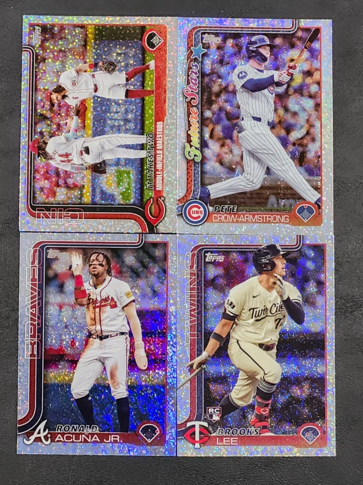 2025 Topps Series 1 CONFETTI FOIL Celebration 201-350 You Pick the Card - Image 1 of 1