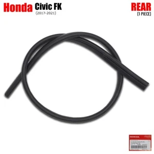 Rear Rubber Hood Seal Fits Honda Civic FK 5Door Hatchback 2017 - 2021 - Picture 1 of 11