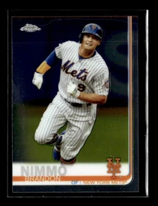 2019 Topps Chrome Brandon Nimmo New York Mets #8 4 Card Lot - Picture 1 of 2