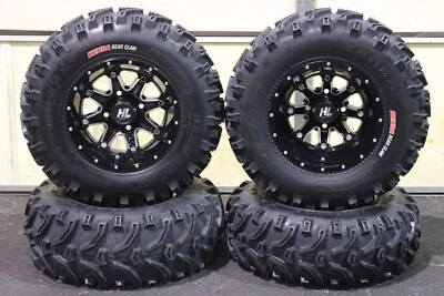 HONDA FOREMAN 400  25" BEAR CLAW ATV TIRE & HL4 WHEEL KIT SRA1CA - Image 1 of 4