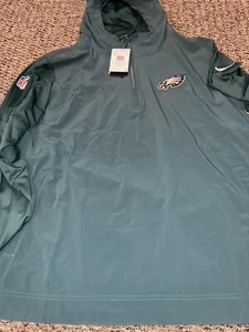 Philadelphia Eagles Nike Sideline Player 1/2 Zip Hoodie Pullover Jacket XXL - Picture 1 of 5