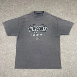 San Antonio Spurs Grafik T-Shirt Herren Gr. XL grau NBA Basketball Vintage Y2k - Bild 1 von 11