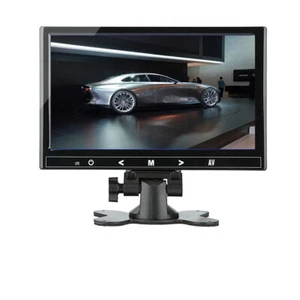Ultra Thin 7" LCD Color 2 Video Input Car Rear View Headrest Monitor 1024X600 - Picture 1 of 12