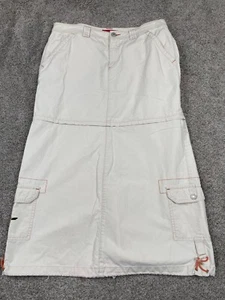 Vintage Unionbay Skirt Womens 11 Cargo Maxi Convertible Zip Off Mini Y2K 90s - Picture 1 of 9