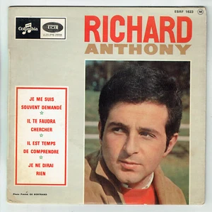 Richard ANTHONY Vinyl 45 Umdrehungen 7" EP ICH HABE MICH OFT GEFRAGT - COLUMBIA 1623 - Bild 1 von 3