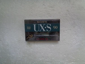 Vintage Audio Cassette SONY UX-S 90 * Rare From France 1992 * - Photo 1/3