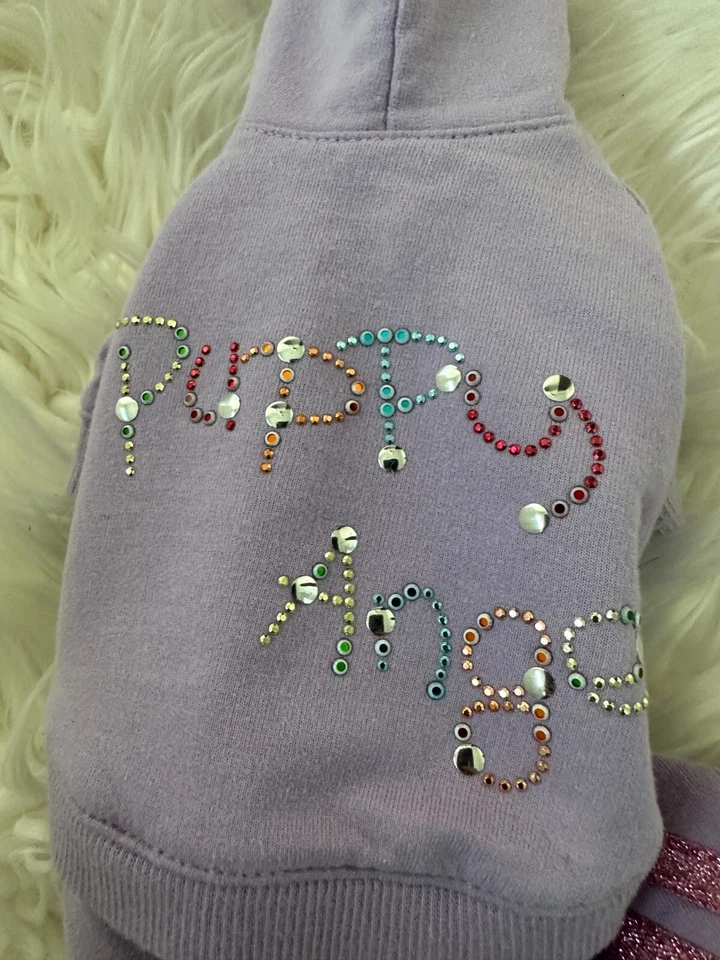 Mono para perro pequeño "Puppy Angel" rosa ropa mascota (XS) Foto 1 de 4