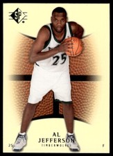 2007-08 Upper Deck SP Al Jefferson Minnesota Timberwolves #14