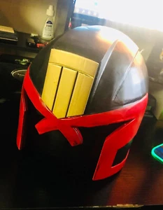 Casco Cosplay Judge Dredd Stampato in 3D Raw DREDD - Foto 1 di 4