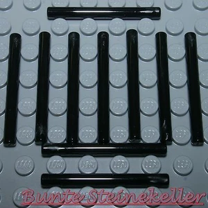 ED02) 10 Stück schwarze Stäbe 1x4 Zauberstab Lichtschwert Laserschwerter  30374 - Bild 1 von 1