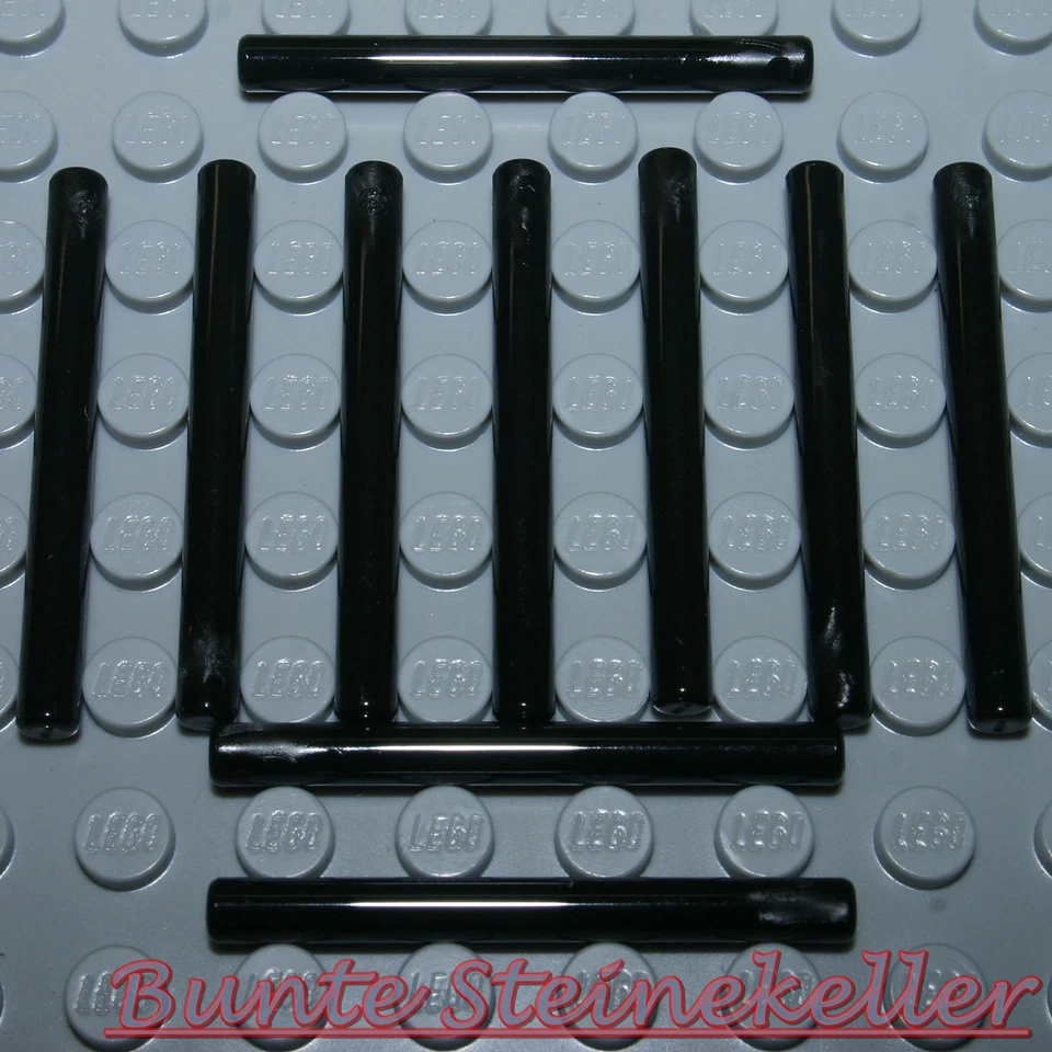 ED02) 10 Stück schwarze Stäbe 1x4 Zauberstab Lichtschwert Laserschwerter  30374 - Bild 1 von 1