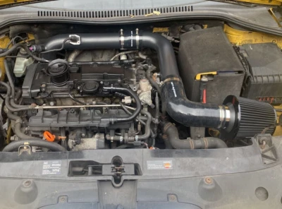 Kit de inducción de aire frío para VW Golf Jetta MK5 GTi Audi A3 S3 TTS 8P 8J EA113 2.0T Foto 1 de 2