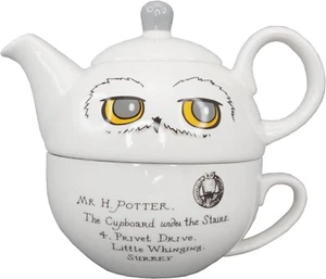 Harry Potter Hedwig Teekanne und Tasse Tee für ein Set Eultasse - Bild 1 von 3