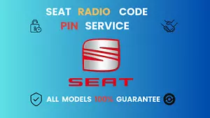 SEAT Radio Code, Unlock PIN Decode Service - Picture 1 of 2