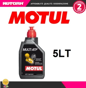 105784 5lt 100% Synthetic (Automatic Changes) Multi ATF Oil (MOTUL BRAND) - Picture 1 of 1