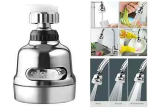 Grifo de cocina boquilla grifo giratorio 360° aireador rociador extensor grifo ahorro de agua - Imagen 1 de 13