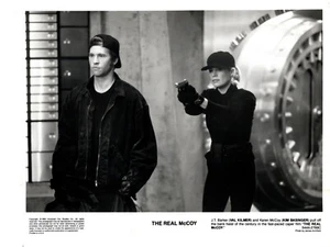 Real McCoy 1993 B&W 8x10 Glossy Promo Movie Photo Val Kilmer & Kim Basinger (A5) - Picture 1 of 1