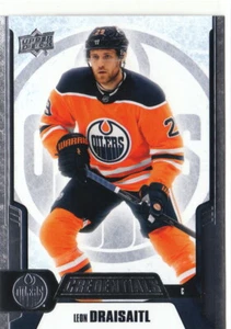 19/20 2019/20 UD Credentials Base Card #15 Leon Draisaitl - Edmonton Oilers - Picture 1 of 1