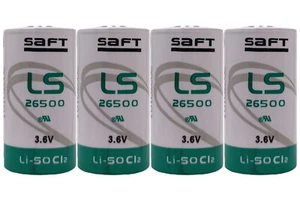 4-Pack New LS26500 3.6V Battery LS26500 for Monitoring, Tracking Devicest - Picture 1 of 5