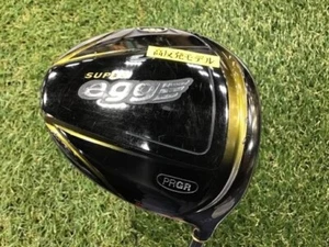 PRGR SUPER egg LONG SPEC 2017 DRIVER 10deg Flex-M-37 With Head Cover F/S - Picture 1 of 5