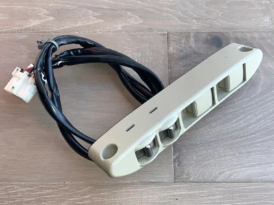 OEM 03-06 Infiniti G35 Sedan Driver Seat Position Control Switch Sedan (BEIGE) - Image 1 of 2