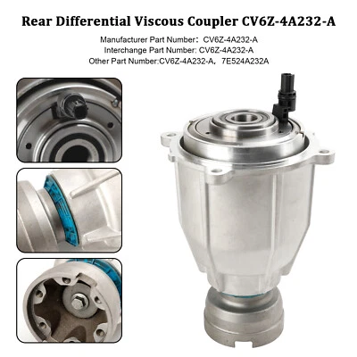 Rear Differential Viscous Coupler CV6Z-4A232-A For Ford Flex Edge MKS 2013-21 #8 - Image 1 of 4