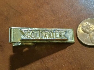 1964 Barry Goldwater President Political Tie Clip Gold Tone Metal pin button - Picture 1 of 3