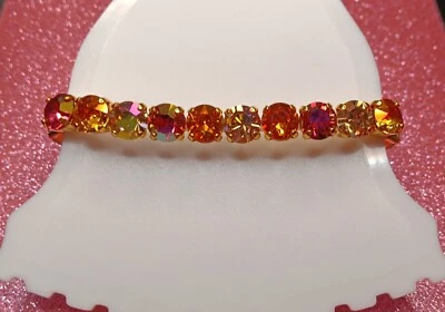 Glistening Amber * Swarovski bracelet - Image 1 of 4
