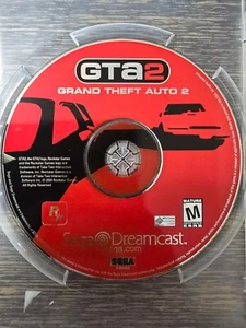 Grand Theft Auto 2 (Sega Dreamcast, 2000) - Loose Disc, Very Clean - Picture 1 of 2