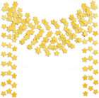 6 Pcs Glitter Star Paper Garland Twinkle Bunting Banner Hanging Decoration 50 Ft