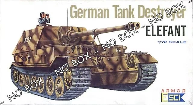 SD.KFZ. 184 PANZERJÄGER TIGER (P) ELEFANT 1/72 ESCI - NO BOX - Immagine 1 di 1