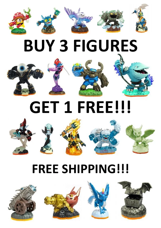 Skylanders Gigantes Figuras Personajes Elige Tus Figuras Compra 3 Consigue 1 Gratis Foto 1 de 1