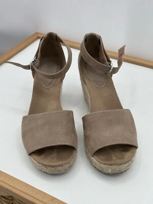 STYLE & CO. женщины светло-серый на танкетке сандалии ~ GUC ~ Orig коробка ~ Seleeneyf - Изображение 1 из 4