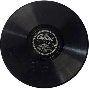 Bob Hope & Dorothy Lamour - My Favorite Brunette / Beside You - 10" Capitol 381 - Picture 1 of 4