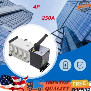 4P 250A per Generatore Interruttore Trasferimento Automatico 4P 50/60Hz Doppia Potenza - Foto 1 di 10