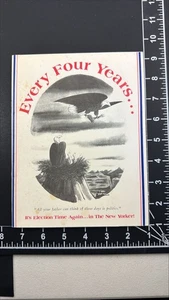 Il New Yorker ogni quattro anni libretto promozionale 1984 cartoni animati politici - Foto 1 di 6