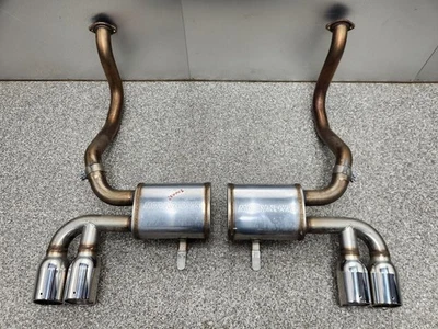 1997-2004 C5 Corvette Magnaflow Axle Back Exhaust Mufflers Used - Imagem 1 de 4