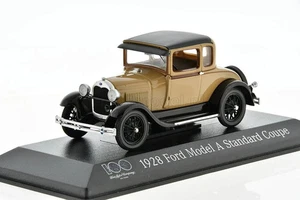FORD Model A Standard Coupe 1928 1/43 MINICHAMPS 100 Years Diecast Car - Picture 1 of 4